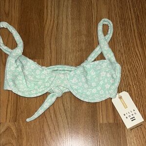 Billabong Mint Green Bikini Top + Bottom